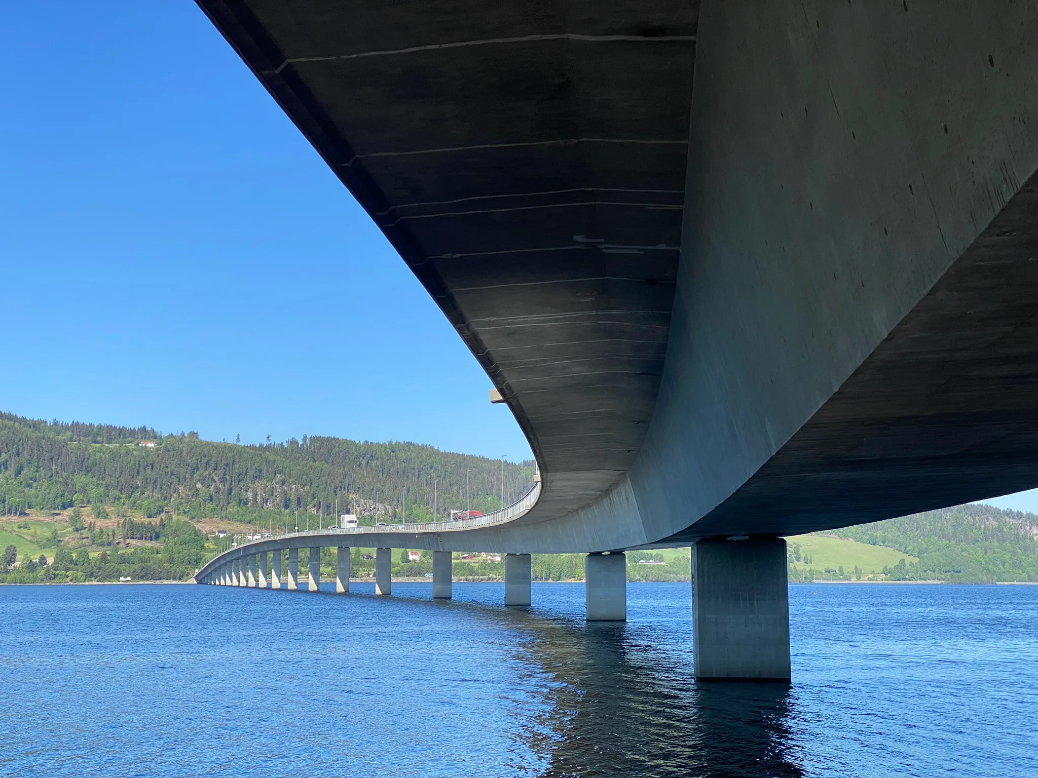 Bridge over Mjøsa