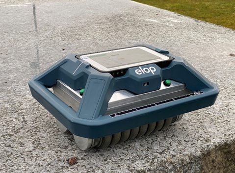 Concrete scan visualization