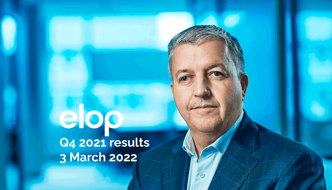 Simplifai delivers another strong quarter with year-on-year growth of 233 percent. First Elop Insight units delivered to customers | Q4 2021 financial results